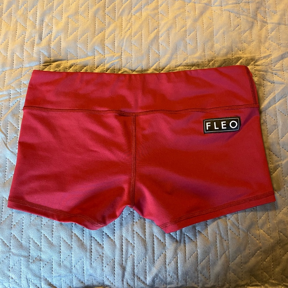 FLEO Maroon Shorts